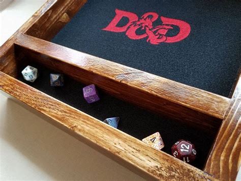 dungeons and dragons metal dice box|d&d dice rolling trays.